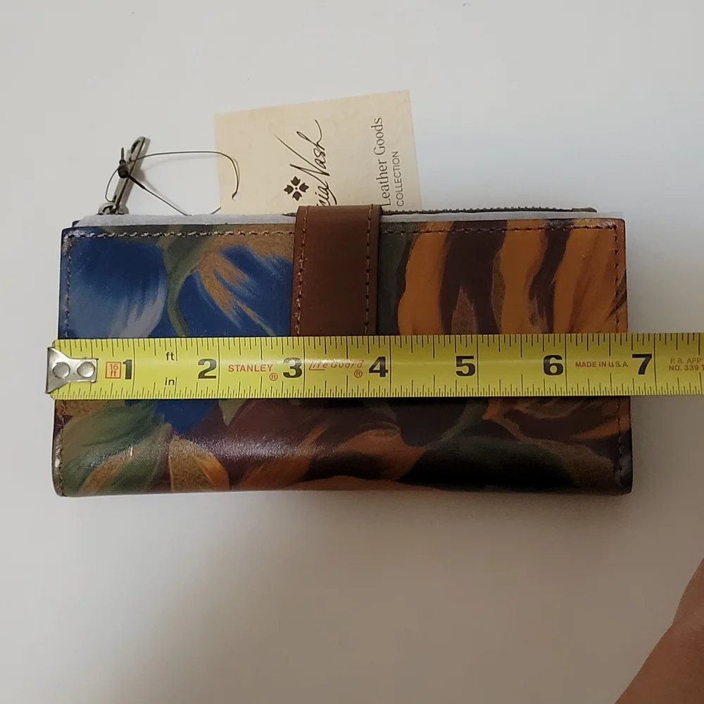 Patricia Nash Multicolor Leather Wallet - Picture 8 of 9